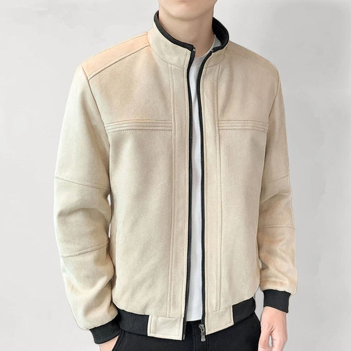 Manteau en Velours Suédé de Régent