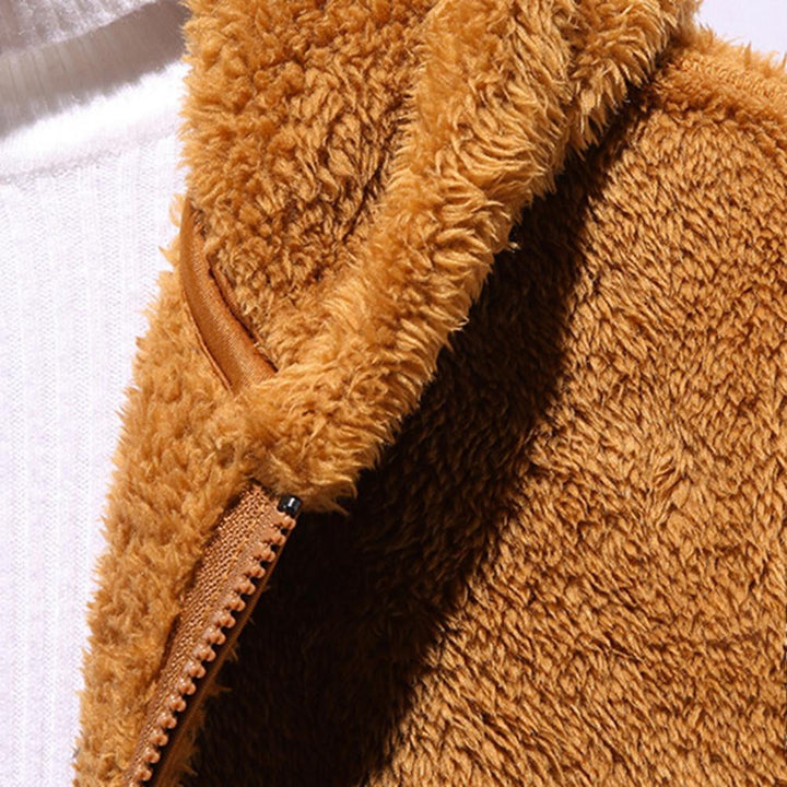 Pull à capuche en polaire Glacier Tech