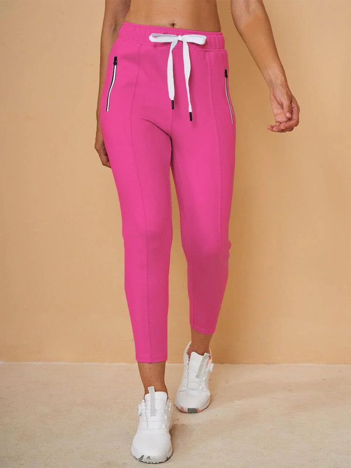 Pantalons de jogging Capri à taille élastique Plus Que Basique