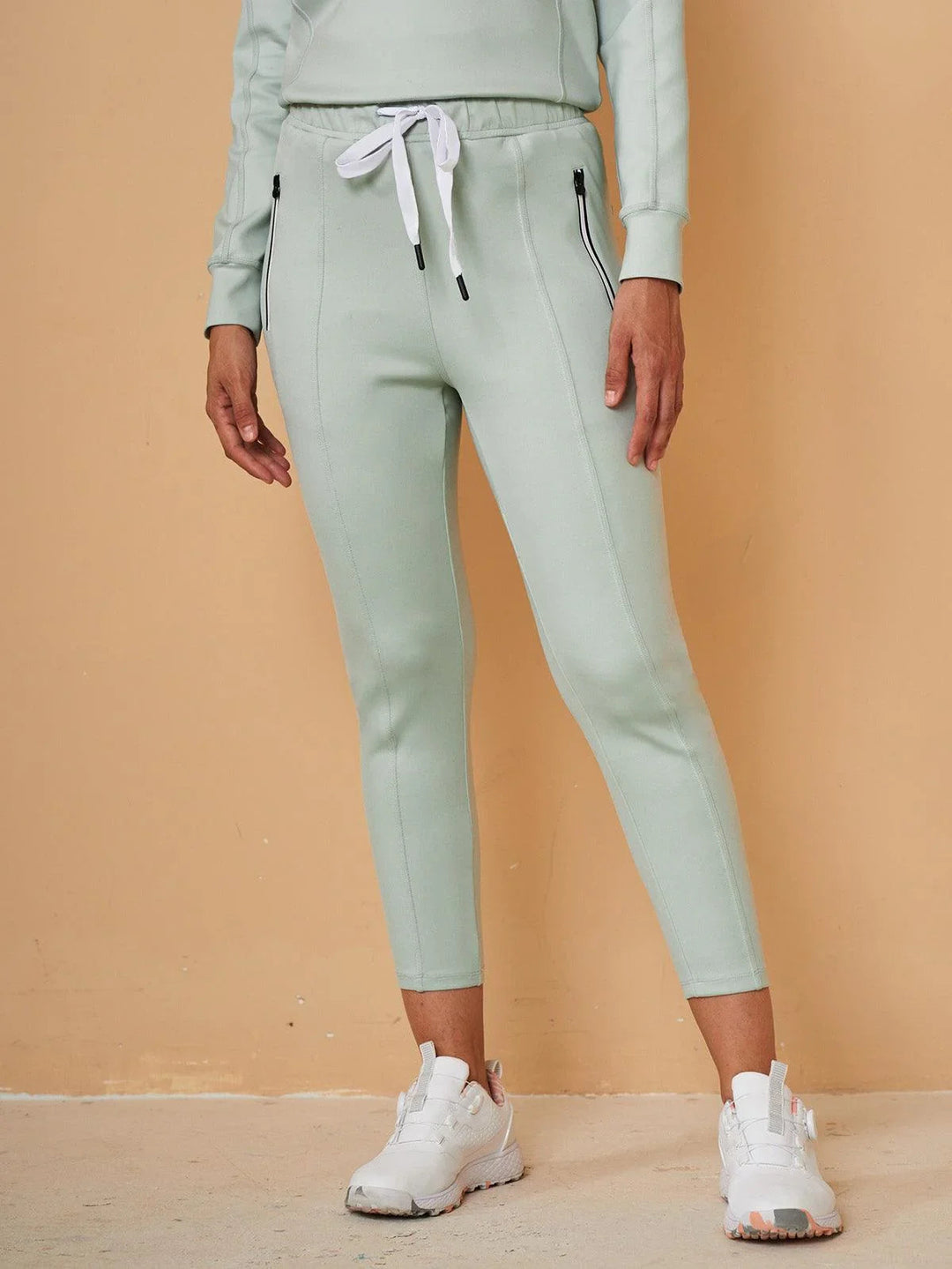 Pantalons Capri à cordon de serrage, essentiels et confortables