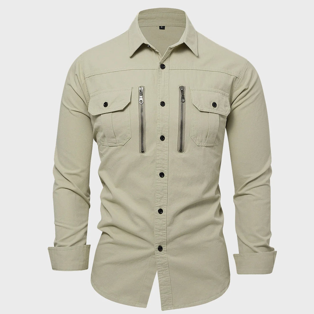Chemise Tactique Moderne en Coton Callahan