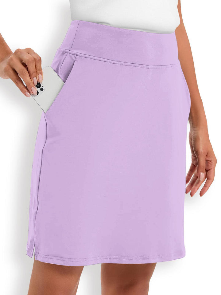 Jupe-Short Taille Haute 19 Pouces UPF50+