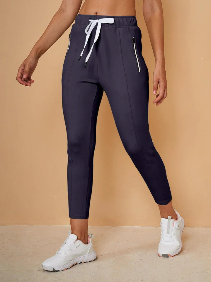 Pantalons de jogging Capri à taille élastique Plus Que Basique