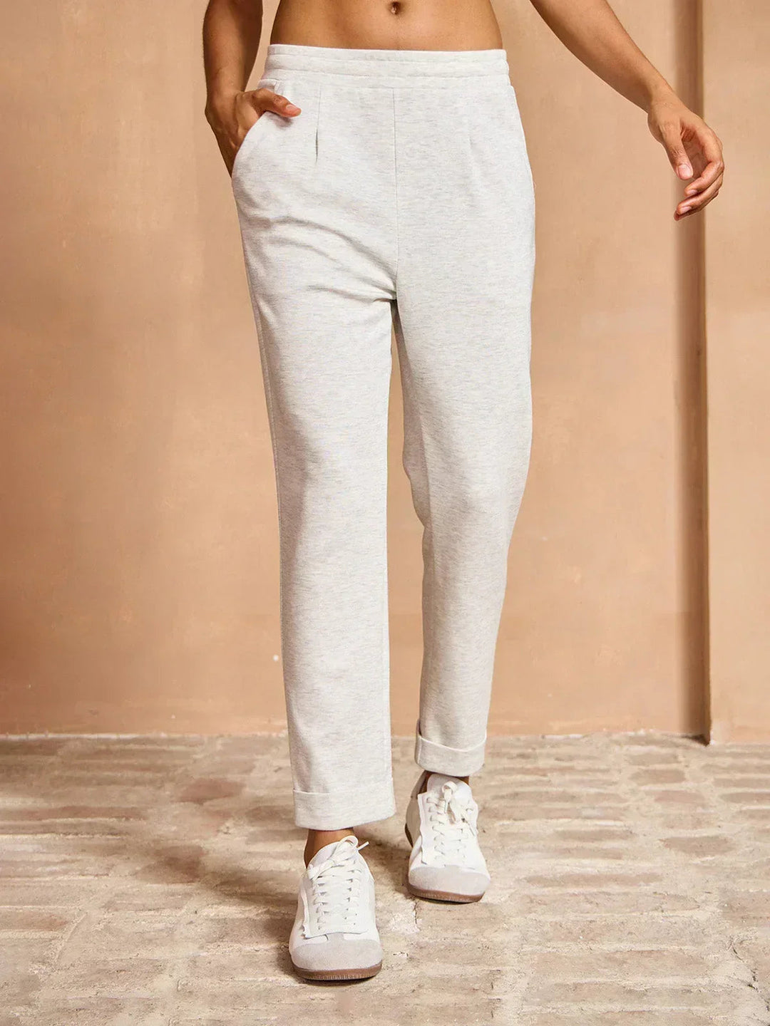 Pantalons à Cuffs Discrets avec Cords Ultra-Doux