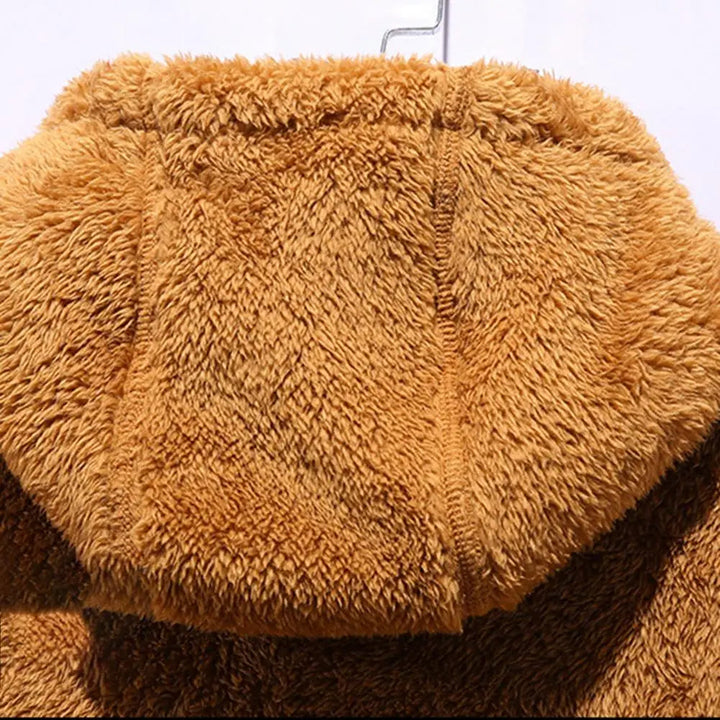 Pull à capuche en polaire Glacier Tech