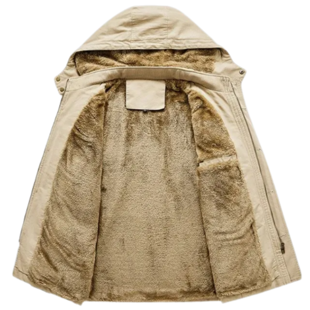 Veste d'Hiver Élégante et Matelassée de Luxe