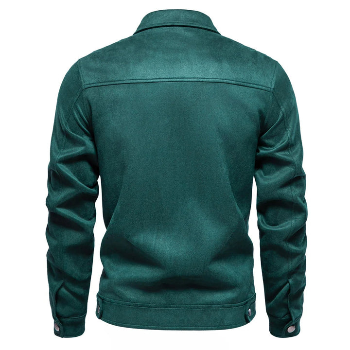 Veste Vintage en Suède Fusionnée