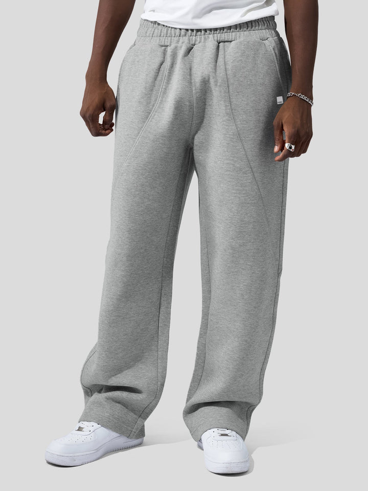 Pantalons amples à cordon de serrage CozySpacer - Design courbé automnal