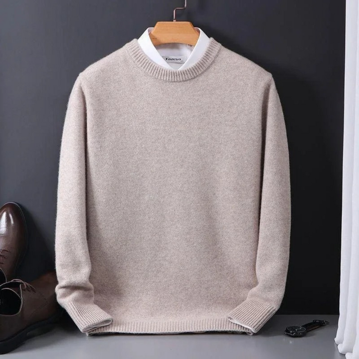 Giles Cashmere Crew Neck Jumper