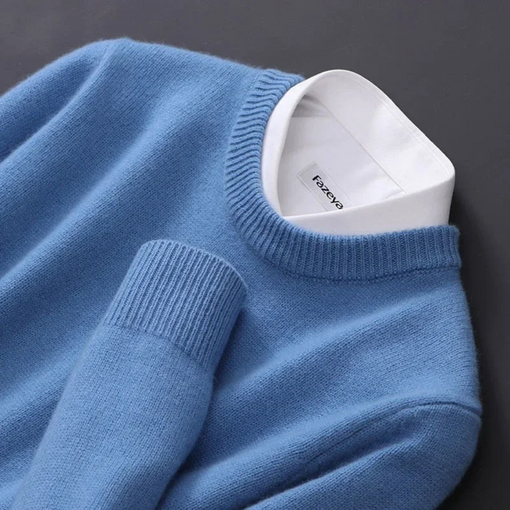 Giles Cashmere Crew Neck Jumper