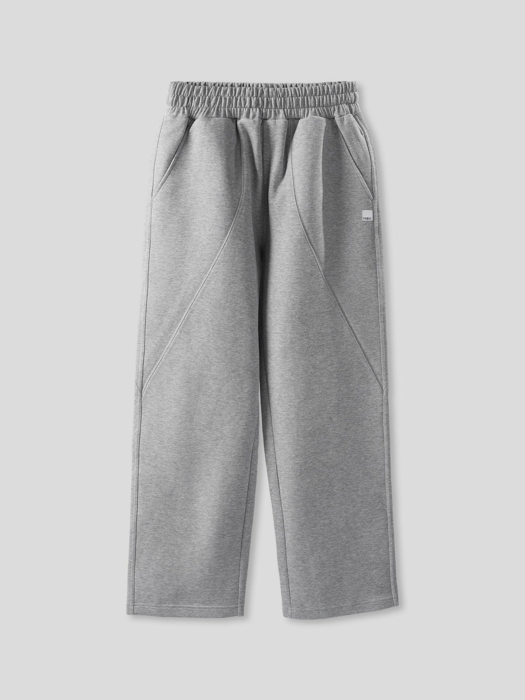 Pantalons amples à cordon de serrage CozySpacer - Design courbé automnal