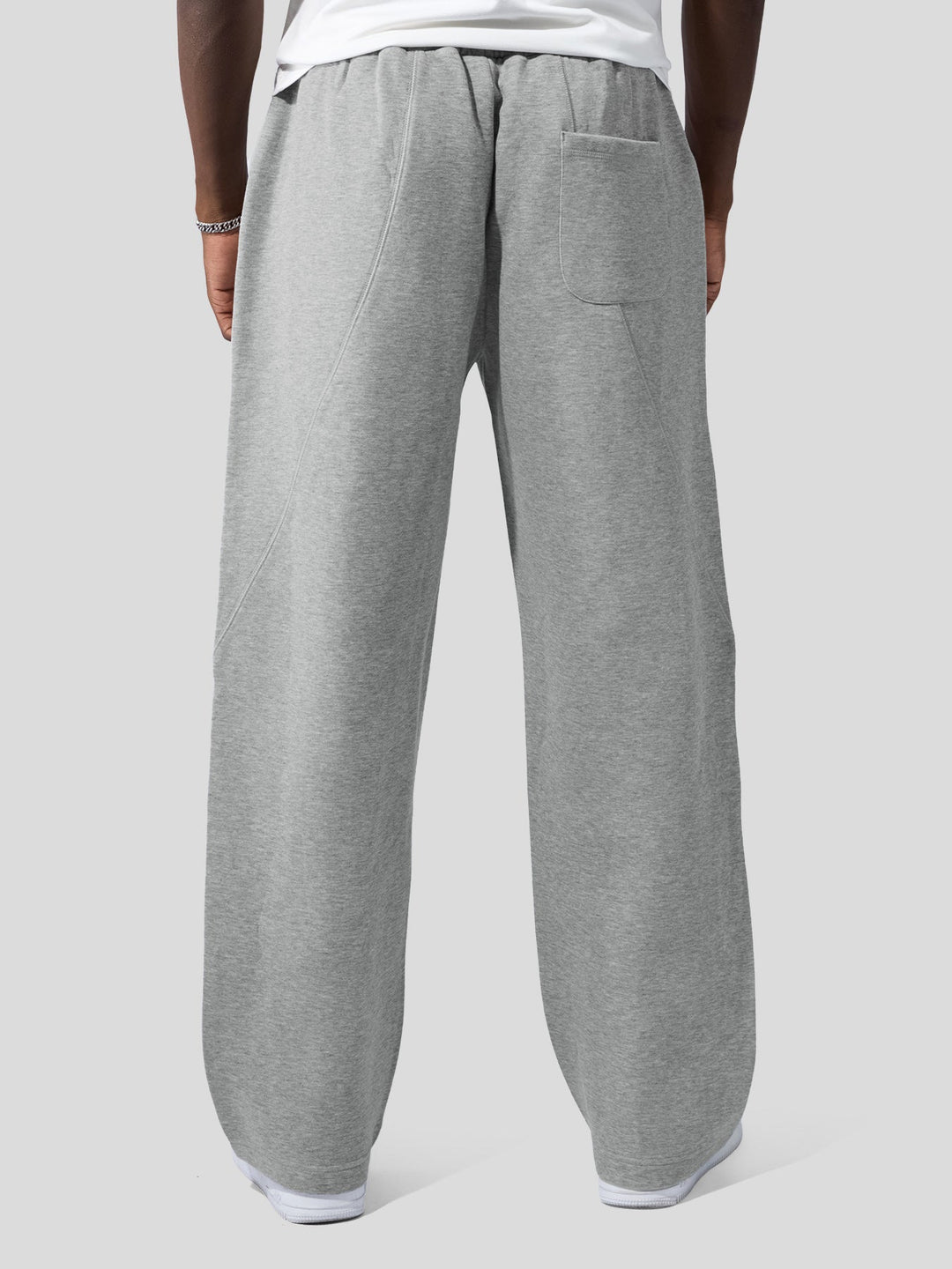 Pantalons amples à cordon de serrage CozySpacer - Design courbé automnal