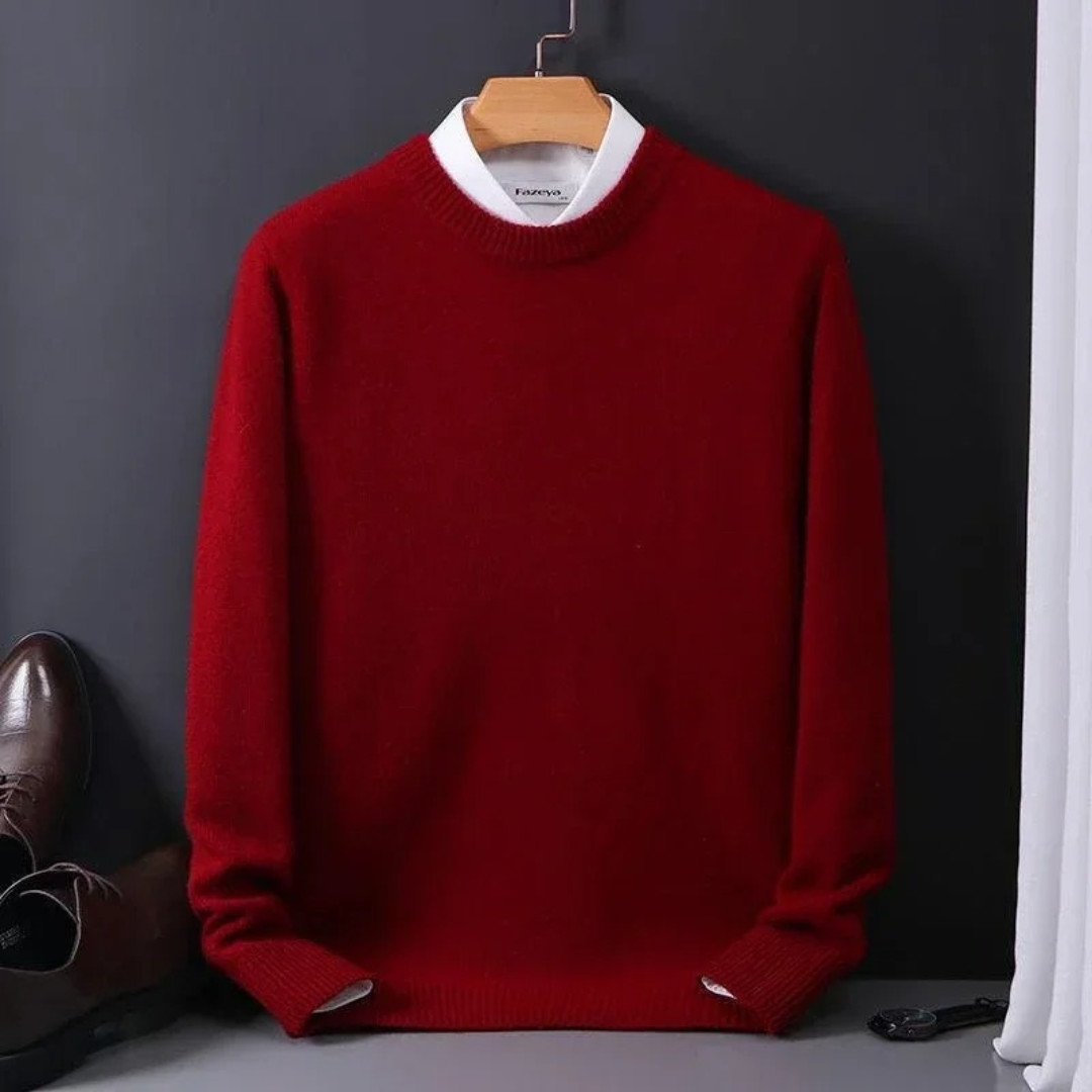 Giles Cashmere Crew Neck Jumper