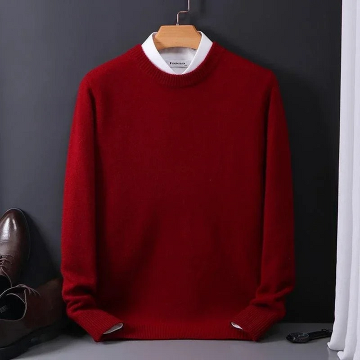 Giles Cashmere Crew Neck Jumper