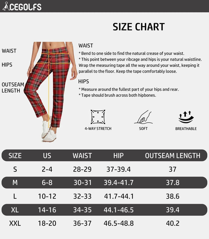 Pantalons stretch de performance à chevilles de 28 pouces, au style original