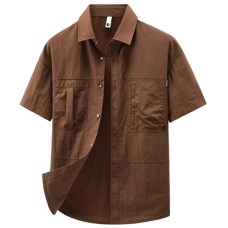 Chemise Active en Nylon Marwick" can be rewritten as "Chemise Marwick en Nylon Actif.