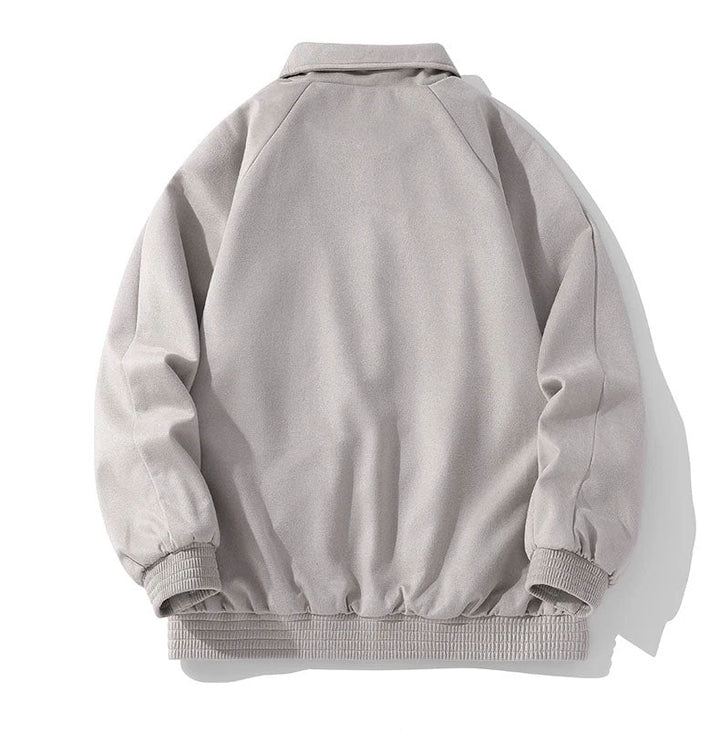 Veste en Similicuir Suédé pour Hommes