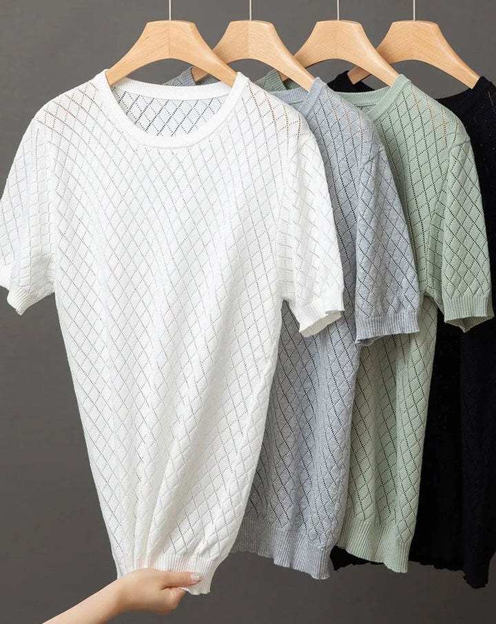 T-shirt Élégance Diamant Luxe