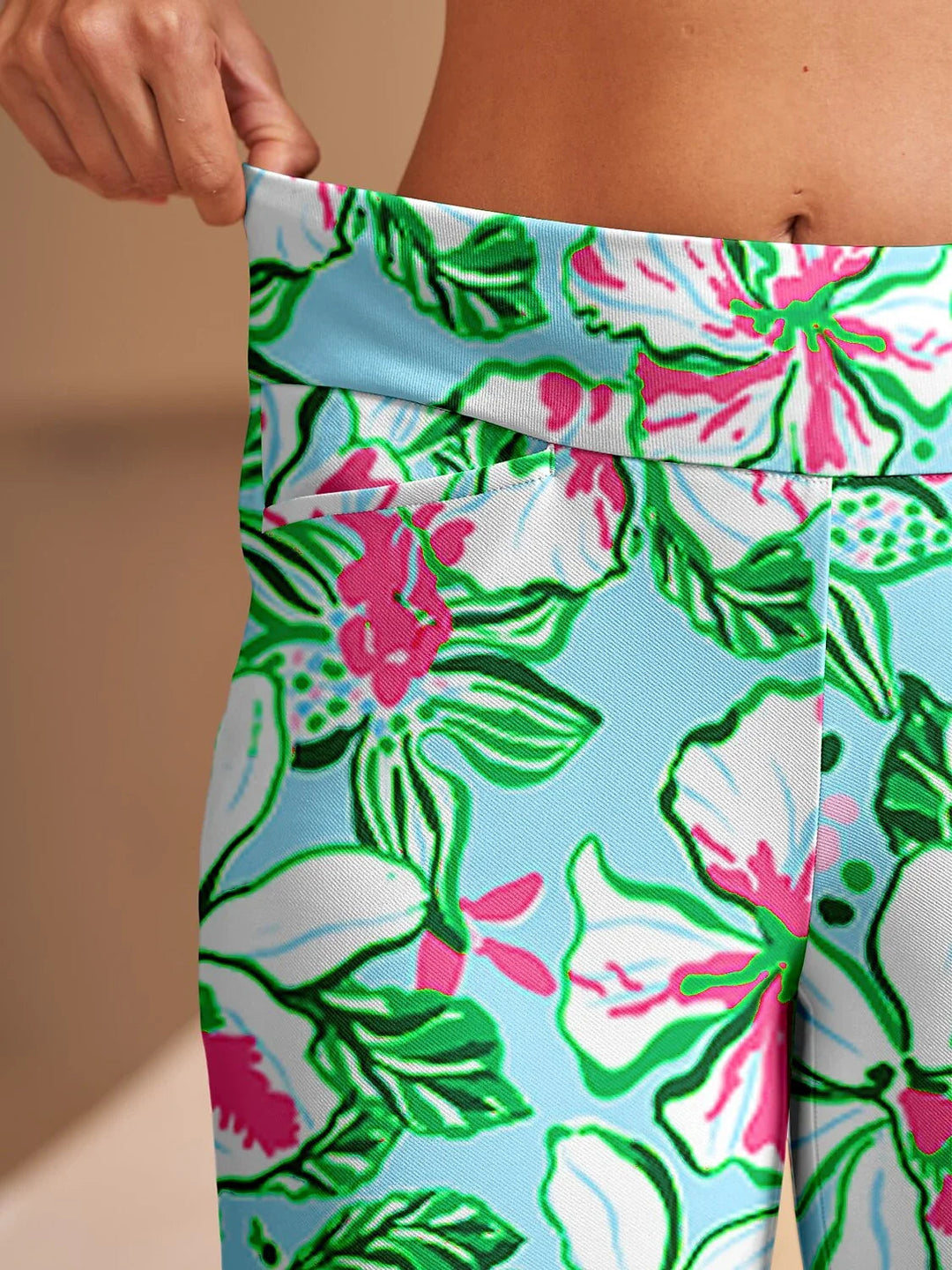 Pantalons extensibles à la cheville de 28 pouces - Énergie Botanique