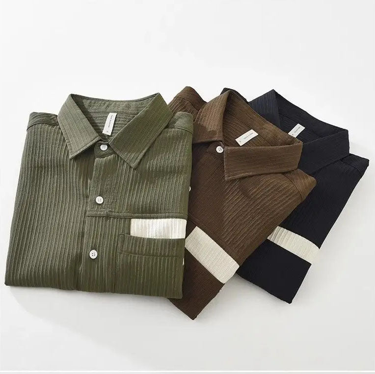 Chemise en Velours Côtelé Corvier" can be rewritten as "Chemise Corvier en Velours Côtelé.