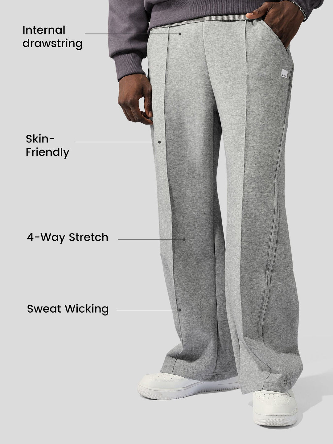 Pantalon Droit CozySpacer" can be rewritten as "Pantalon Droit Confortable CozySpacer.