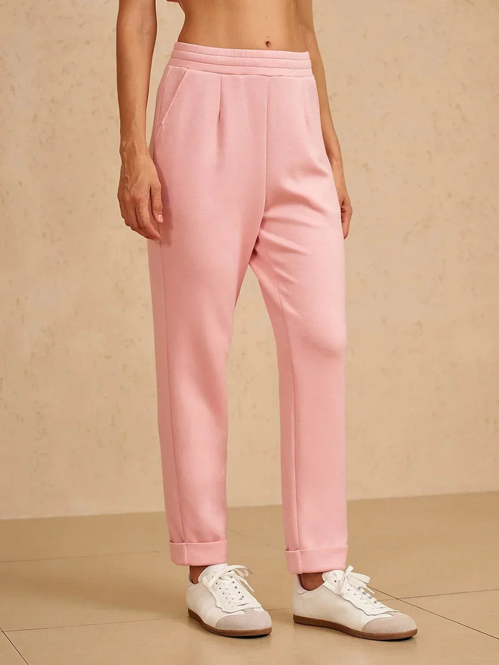 Pantalons à Cuffs Discrets avec Cords Ultra-Doux