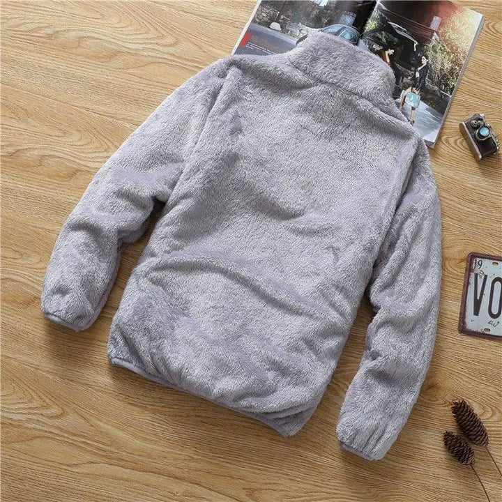 Veste en Fleece Douce et Chaleureuse pour l'Automne et l'Hiver