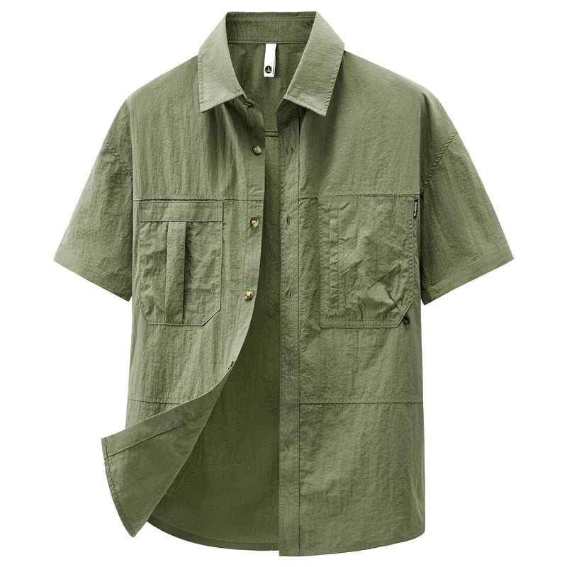 Chemise Active en Nylon Marwick" can be rewritten as "Chemise Marwick en Nylon Actif.