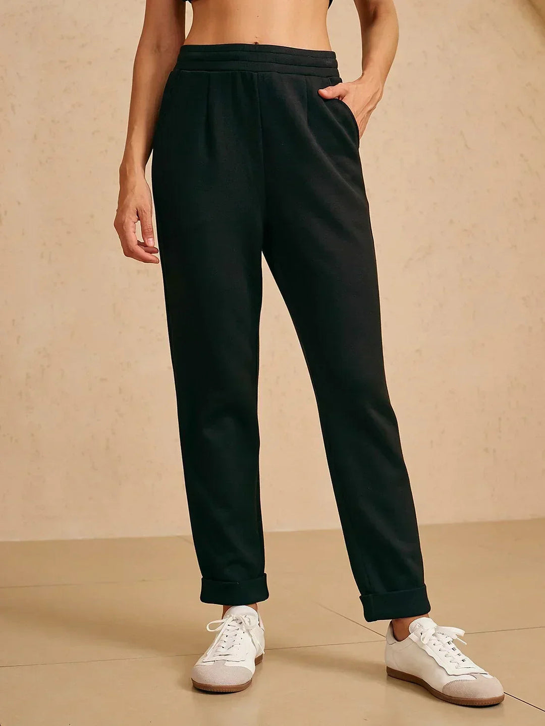 Pantalons à Cuffs Discrets avec Cords Ultra-Doux