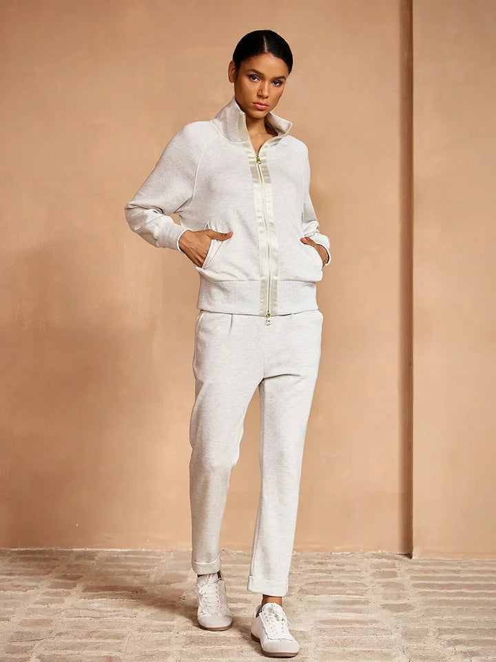 Pantalons Élastiques Ultra-Doux avec Cordon Caché aux Poignets